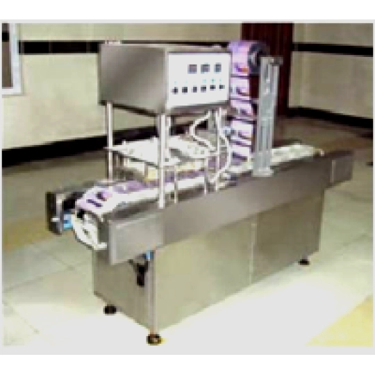 Máy ép hàn miệng ly