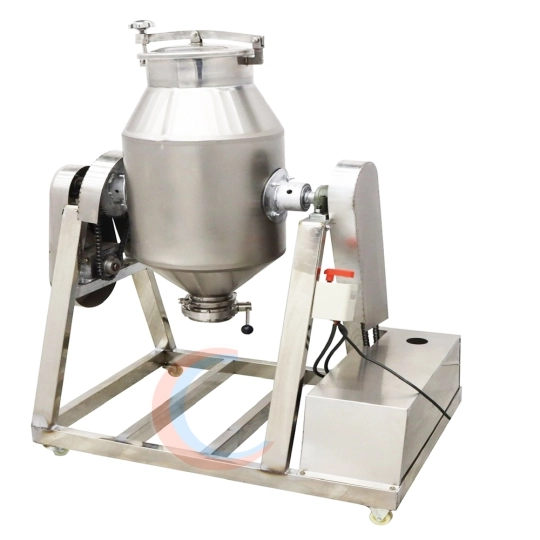 Máy trộn bột bồn trộn hình trụ tròn