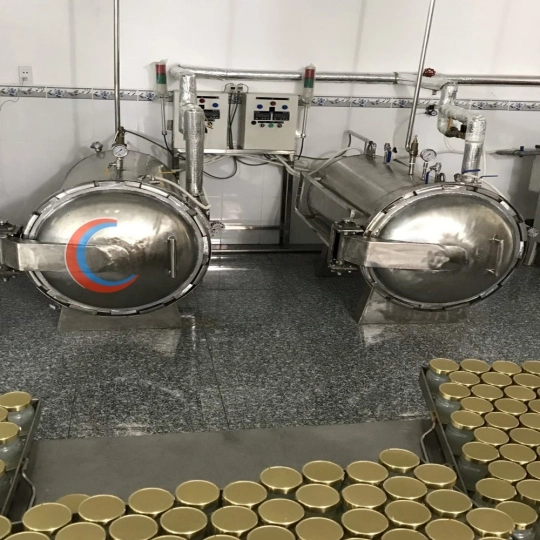 Nồi thanh trùng và hấp yến hủ thủy tinh